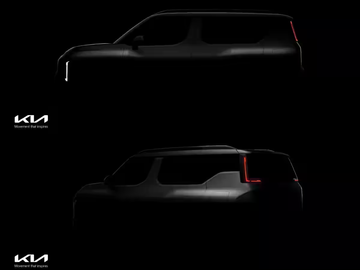 Read more about the article Kia ने कार एसयूवी का स्कैच किया पेश; EV9 और Carnival Limousine से इंस्पायर्ड